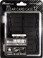 3DS用 クリアカードケース12