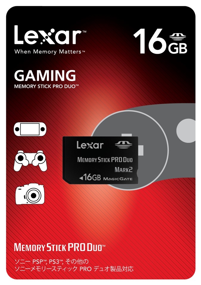 PSP用 レキサー メモリースティック PRO Duo 16GB Gaming Edition 